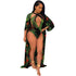 Xera Mesh Cover-Up One-piece Swimwear 2 Piece Set #Two Piece #Printed